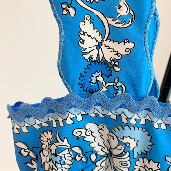 Alemais Blue and White Maxi Dress - Picture 9 of 10